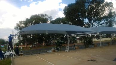 Carports: Shade nets and Steel Carports